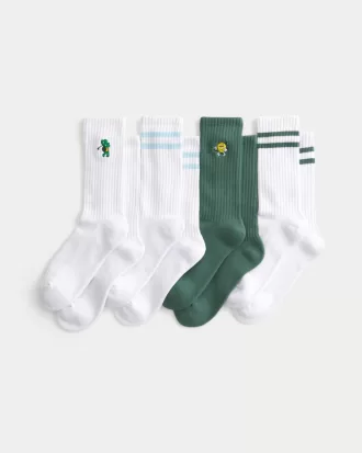 Golf Crew Socks 4-Pack,Golf Crew Socks 4-Pack