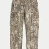 Heavyweight Loose Camo Cargo Pants,Heavyweight Loose Camo Cargo Pants