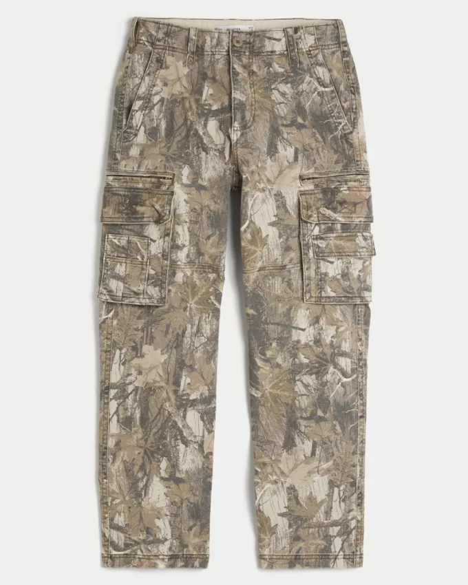 Heavyweight Loose Camo Cargo Pants,Heavyweight Loose Camo Cargo Pants