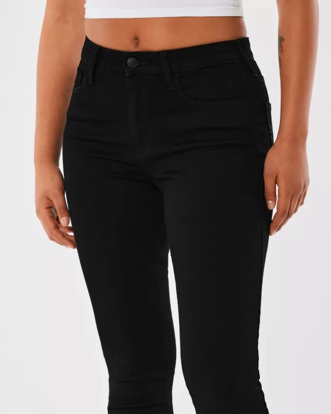 High-Rise Black Super Skinny Jeans,High-Rise Black Super Skinny Jeans