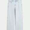 High-Rise Light Wash Baggy Jeans,High-Rise Light Wash Baggy Jeans