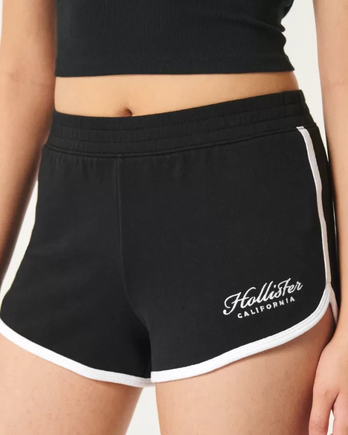 High-Rise Logo Shorts,High-Rise Logo Shorts