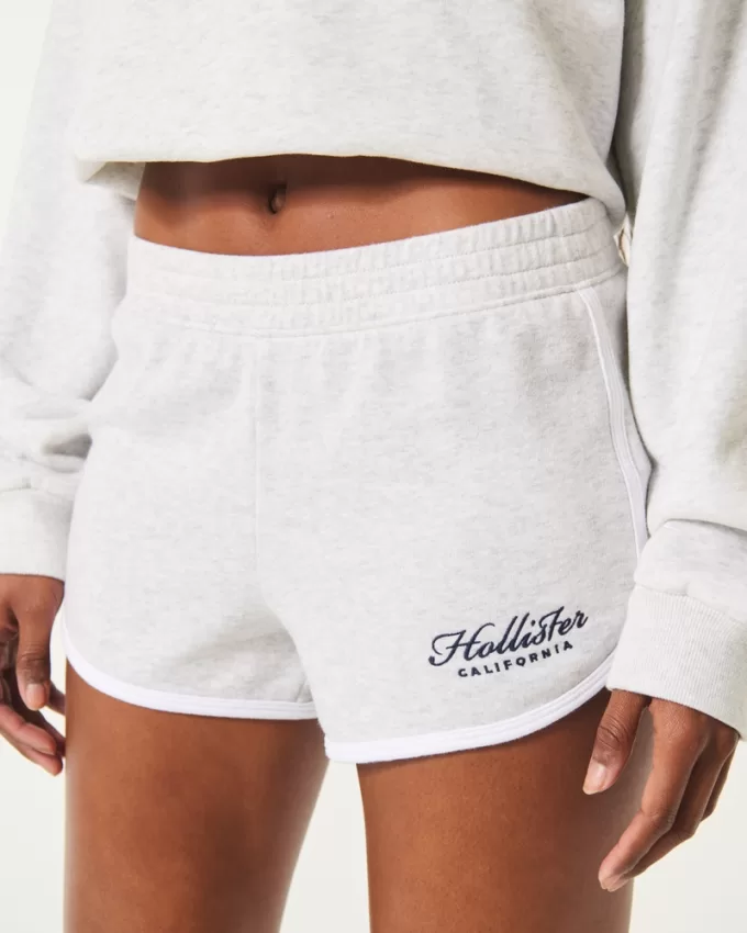 High-Rise Logo Shorts,High-Rise Logo Shorts