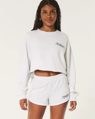 High-Rise Logo Shorts,High-Rise Logo Shorts