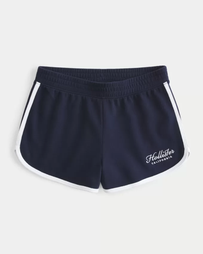 High-Rise Logo Shorts,High-Rise Logo Shorts