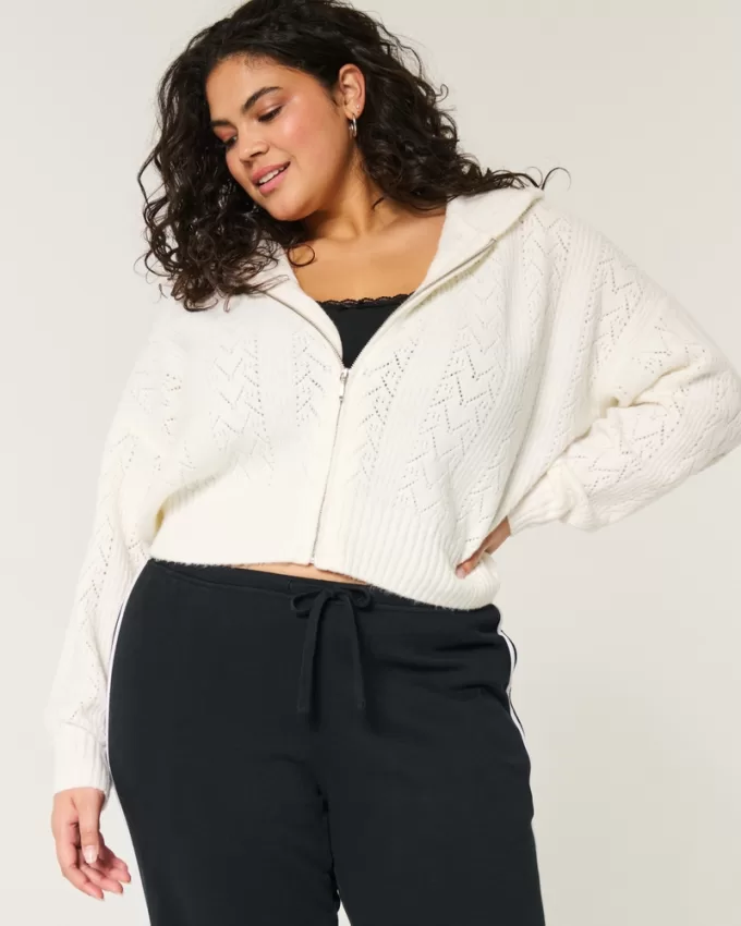 Hollister Comfy Cloud Easy Zip-Up Sweater Hoodie,Hollister Comfy Cloud Easy Zip-Up Sweater Hoodie