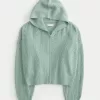 Hollister Comfy Cloud Easy Zip-Up Sweater Hoodie,Hollister Comfy Cloud Easy Zip-Up Sweater Hoodie