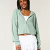 Hollister Comfy Cloud Easy Zip-Up Sweater Hoodie,Hollister Comfy Cloud Easy Zip-Up Sweater Hoodie