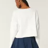 Hollister Comfy Cloud Graphic Notch-Neck Sweater,Hollister Comfy Cloud Graphic Notch-Neck Sweater