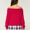 Hollister Comfy Cloud Off-the-Shoulder Sweater,Hollister Comfy Cloud Off-the-Shoulder Sweater