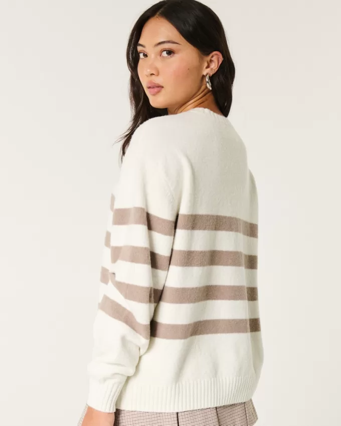 Hollister Comfy Cloud Oversized Crew Sweater,Hollister Comfy Cloud Oversized Crew Sweater