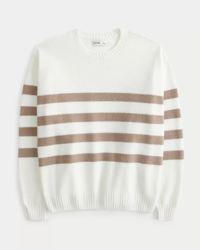 Hollister Comfy Cloud Oversized Crew Sweater,Hollister Comfy Cloud Oversized Crew Sweater