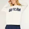 Hollister Comfy Cloud Oversized Go Team Graphic Sweater,Hollister Comfy Cloud Oversized Go Team Graphic Sweater