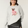 Hollister Comfy Cloud Puppy Graphic Crew Sweater,Hollister Comfy Cloud Puppy Graphic Crew Sweater