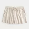 Hollister Ella Linen-Blend Pull-On Shorts,Hollister Ella Linen-Blend Pull-On Shorts