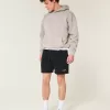 Hollister Feel Good Fleece Mid-Thigh Chevy Graphic Shorts,Hollister Feel Good Fleece Mid-Thigh Chevy Graphic Shorts