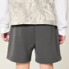 Hollister Feel Good Fleece Mid-Thigh Loose Shorts,Hollister Feel Good Fleece Mid-Thigh Loose Shorts