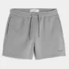 Hollister Feel Good Fleece Mid-Thigh Loose Shorts,Hollister Feel Good Fleece Mid-Thigh Loose Shorts