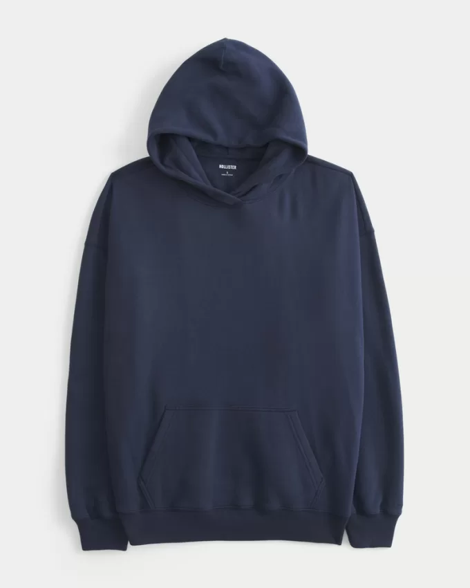 Hollister Feel Good Fleece Oversized Hoodie,Hollister Feel Good Fleece Oversized Hoodie