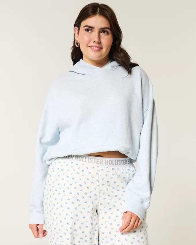 Hollister Feel Good Fleece Oversized Hoodie,Hollister Feel Good Fleece Oversized Hoodie