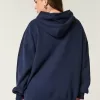 Hollister Feel Good Fleece Switzerland Graphic Oversized Hoodie,Hollister Feel Good Fleece Switzerland Graphic Oversized Hoodie
