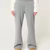 Hollister Feel Good Fleece Wide-Leg Pants,Hollister Feel Good Fleece Wide-Leg Pants
