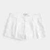 Hollister Livvy Low-Rise Linen-Blend Shorts 3″,Hollister Livvy Low-Rise Linen-Blend Shorts 3″