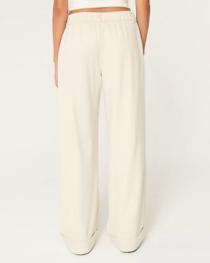 Hollister Livvy Low-Rise Wide-Leg Pants,Hollister Livvy Low-Rise Wide-Leg Pants