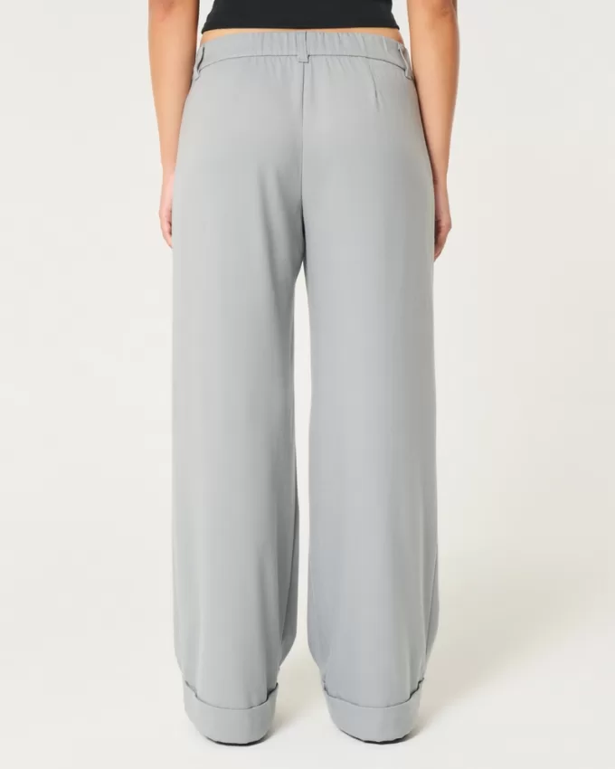 Hollister Livvy Low-Rise Wide-Leg Pants,Hollister Livvy Low-Rise Wide-Leg Pants
