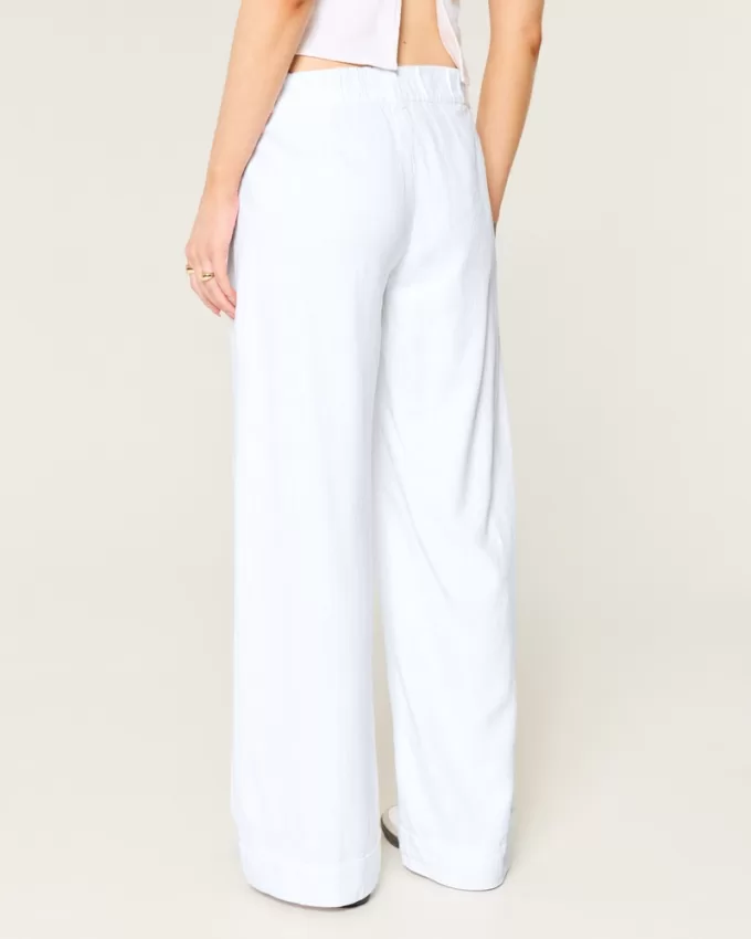 Hollister Livvy Low-Rise Wide-Leg Pants,Hollister Livvy Low-Rise Wide-Leg Pants