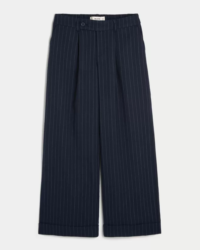 Hollister Livvy Low-Rise Wide-Leg Pants,Hollister Livvy Low-Rise Wide-Leg Pants