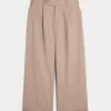 Hollister Livvy Low-rise Wide-Leg Pants,Hollister Livvy Low-rise Wide-Leg Pants