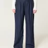 Hollister Livvy Ultra High-Rise Linen-Blend Wide-Leg Pants,Hollister Livvy Ultra High-Rise Linen-Blend Wide-Leg Pants