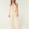 Hollister Livvy Ultra High-Rise Linen-Blend Wide-Leg Pants,Hollister Livvy Ultra High-Rise Linen-Blend Wide-Leg Pants