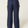 Hollister Livvy Ultra High-Rise Linen-Blend Wide-Leg Pants,Hollister Livvy Ultra High-Rise Linen-Blend Wide-Leg Pants