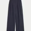 Hollister Livvy Ultra High-Rise Linen-Blend Wide-Leg Pants,Hollister Livvy Ultra High-Rise Linen-Blend Wide-Leg Pants