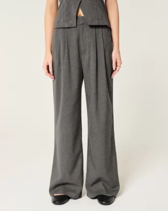 Hollister Livvy Ultra High-Rise Wide-Leg Pants,Hollister Livvy Ultra High-Rise Wide-Leg Pants