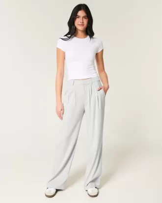 Hollister Livvy Ultra High-Rise Wide-Leg Pants,Hollister Livvy Ultra High-Rise Wide-Leg Pants