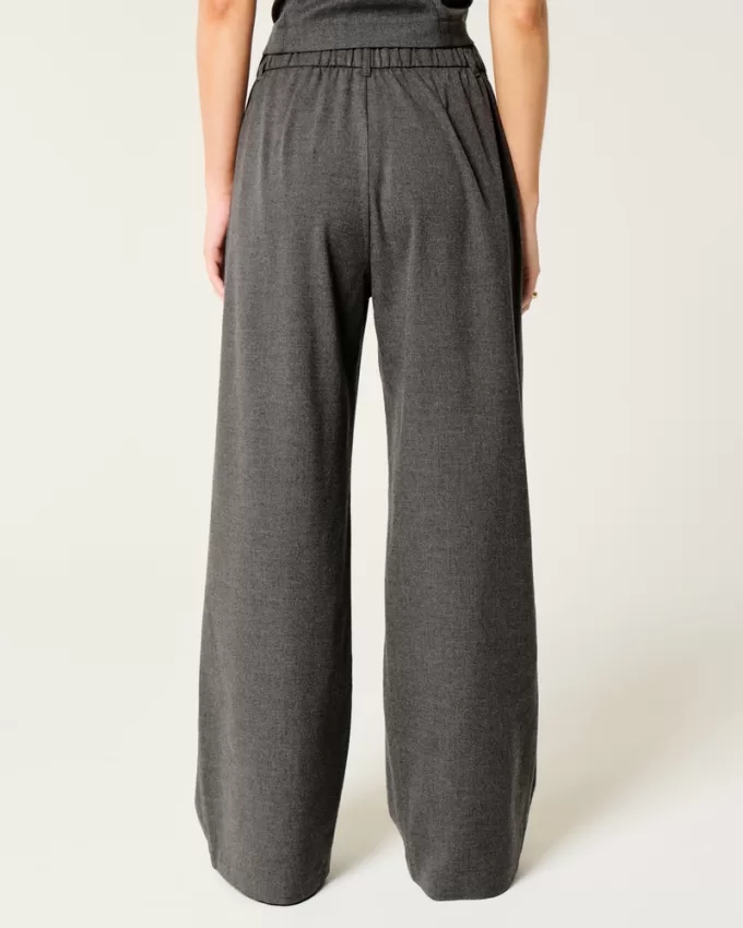 Hollister Livvy Ultra High-Rise Wide-Leg Pants,Hollister Livvy Ultra High-Rise Wide-Leg Pants