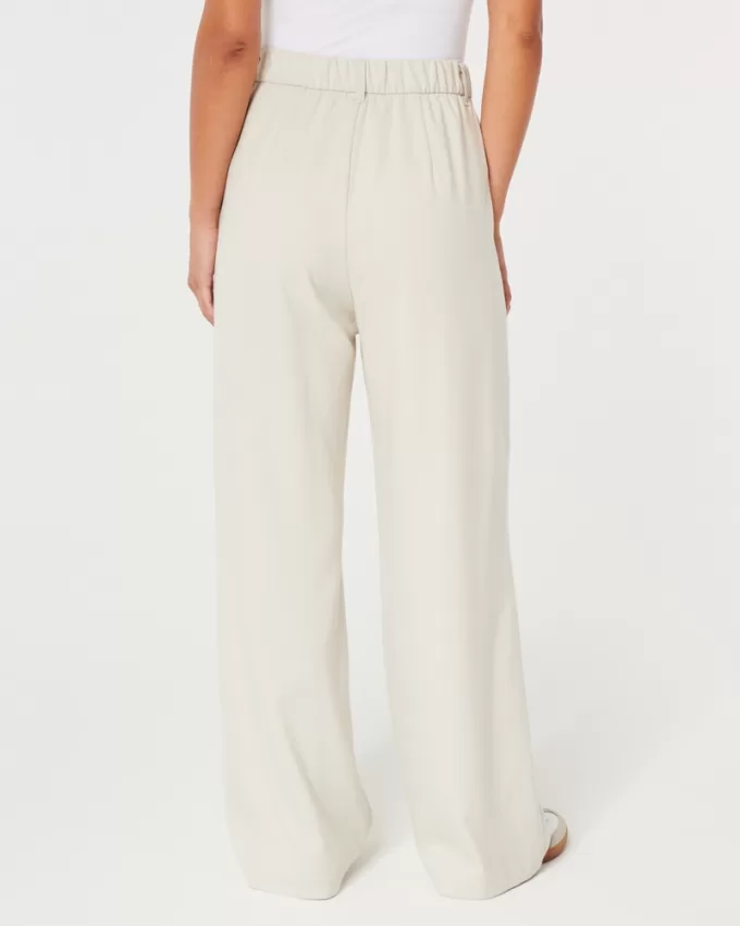 Hollister Livvy Ultra High-Rise Wide-Leg Pants,Hollister Livvy Ultra High-Rise Wide-Leg Pants