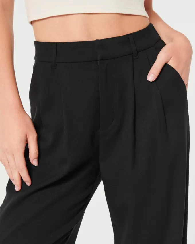 Hollister Livvy Ultra High-Rise Wide-Leg Pants,Hollister Livvy Ultra High-Rise Wide-Leg Pants