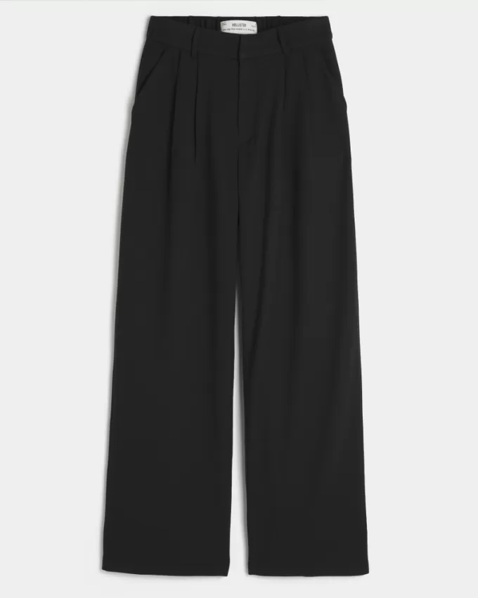 Hollister Livvy Ultra High-Rise Wide-Leg Pants,Hollister Livvy Ultra High-Rise Wide-Leg Pants