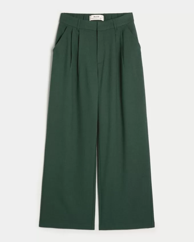 Hollister Livvy Ultra High-Rise Wide-Leg Pants,Hollister Livvy Ultra High-Rise Wide-Leg Pants