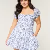 Hollister Sofia Drop-Waist Bubble Skort Dress,Hollister Sofia Drop-Waist Bubble Skort Dress
