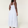 Hollister Sofia Side-Smocked Eyelet Maxi Dress,Hollister Sofia Side-Smocked Eyelet Maxi Dress