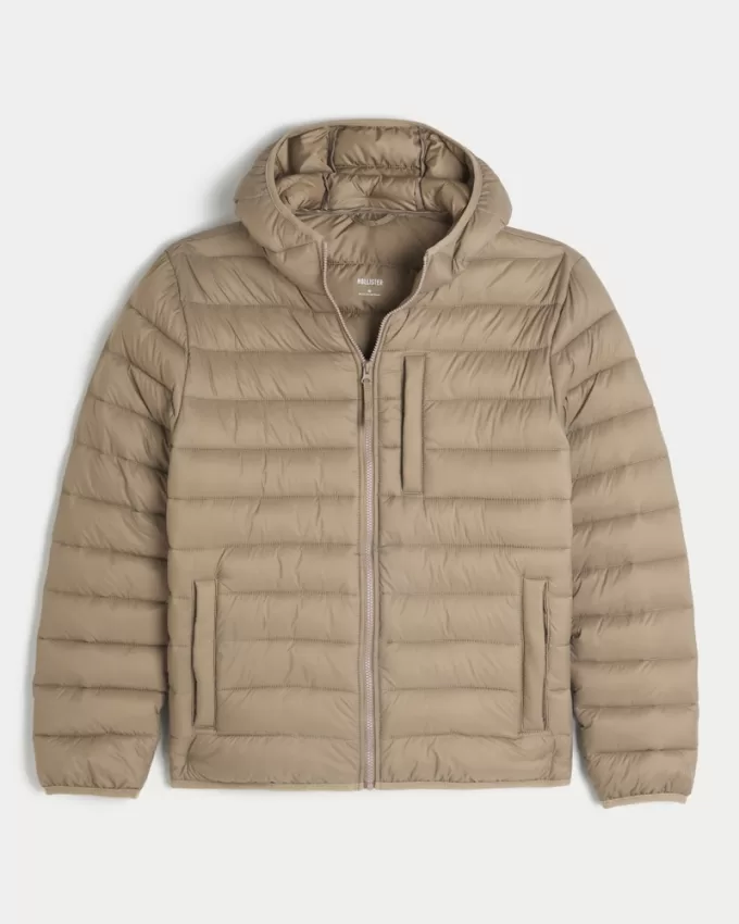 Hooded Puffer Jacket,Hooded Puffer Jacket