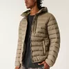 Hooded Puffer Jacket,Hooded Puffer Jacket