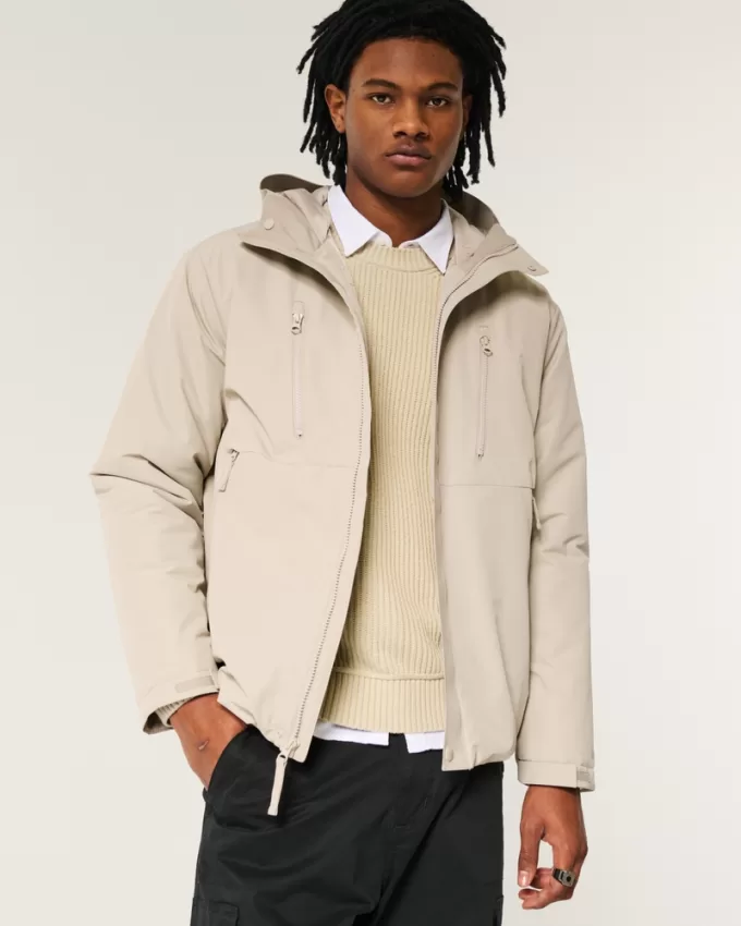 Hooded Shell Jacket,Hooded Shell Jacket