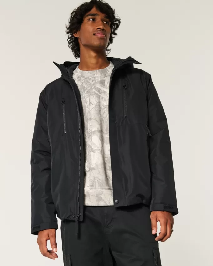 Hooded Shell Jacket,Hooded Shell Jacket