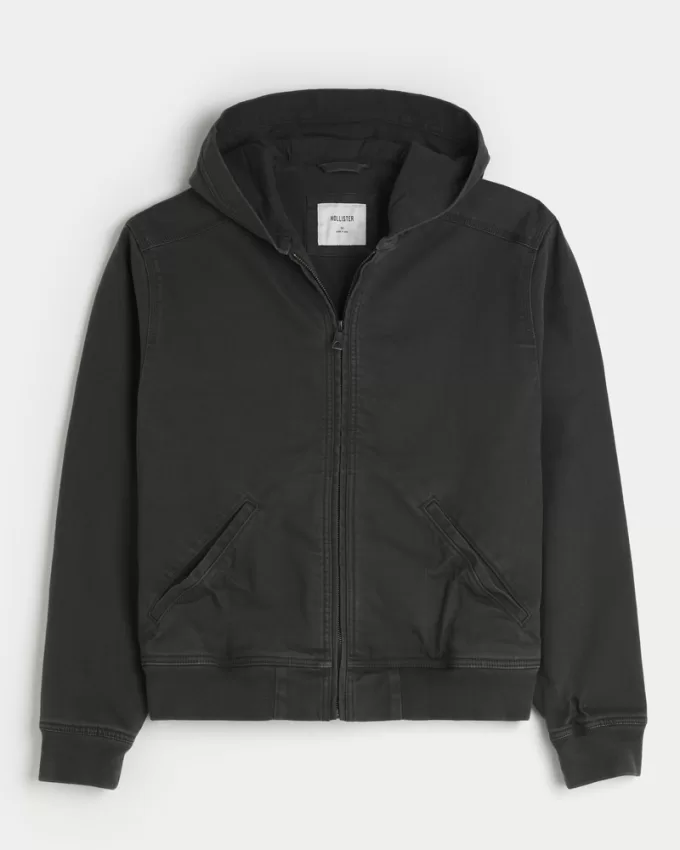 Hooded Zip-Up Jacket,Hooded Zip-Up Jacket